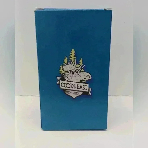 Moosehead Light Beer Glass  Code of the East **New - Picture 3 of 9